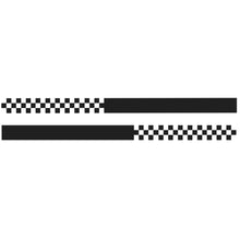 Load image into Gallery viewer, 2 PCS/Set D-282 Waistline Pattern Car Modified Decorative Sticker, D-282