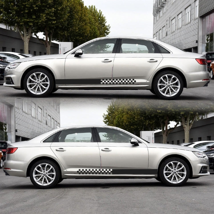 2 PCS/Set D-282 Waistline Pattern Car Modified Decorative Sticker, D-282