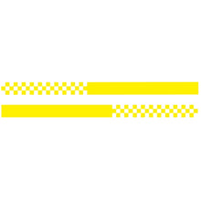 Load image into Gallery viewer, 2 PCS/Set D-282 Waistline Pattern Car Modified Decorative Sticker, D-282