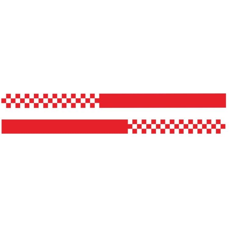 2 PCS/Set D-282 Waistline Pattern Car Modified Decorative Sticker, D-282