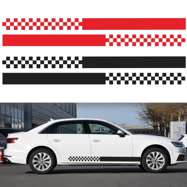 2 PCS/Set D-282 Waistline Pattern Car Modified Decorative Sticker, D-282