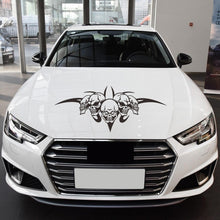 Load image into Gallery viewer, D-299 Skull Pattern Car Modified Hood Decorative Sticker, D-299