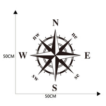 Load image into Gallery viewer, D-366 Compass Pattern Car Modified Decorative Sticker, D-366
