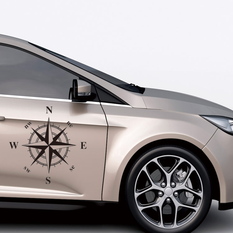 D-366 Compass Pattern Car Modified Decorative Sticker, D-366