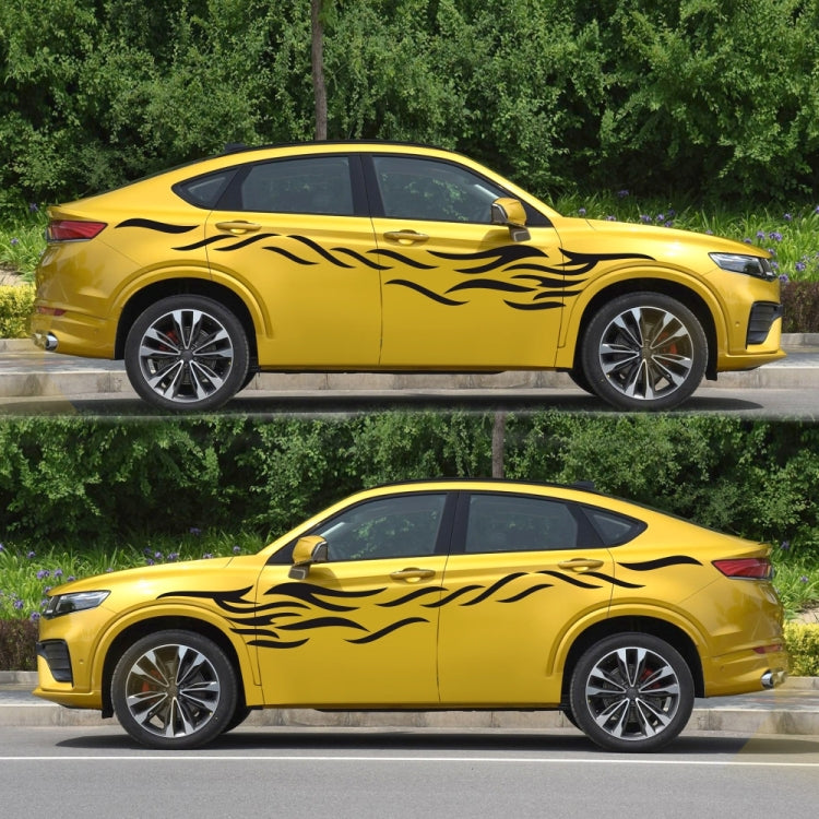 2 PCS/Set D-369 Totem Pattern Car Decorative Sticker, D-369