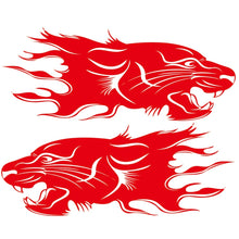 Load image into Gallery viewer, 2 PCS/Set D-417 Lion Pattern Car Modified Decorative Sticker, D-417