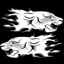 Load image into Gallery viewer, 2 PCS/Set D-417 Lion Pattern Car Modified Decorative Sticker, D-417