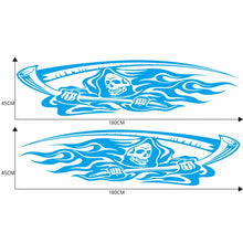 Load image into Gallery viewer, 2 PCS/Set D-435 Grim Reaper Pattern Car Modified Decorative Sticker, D-435