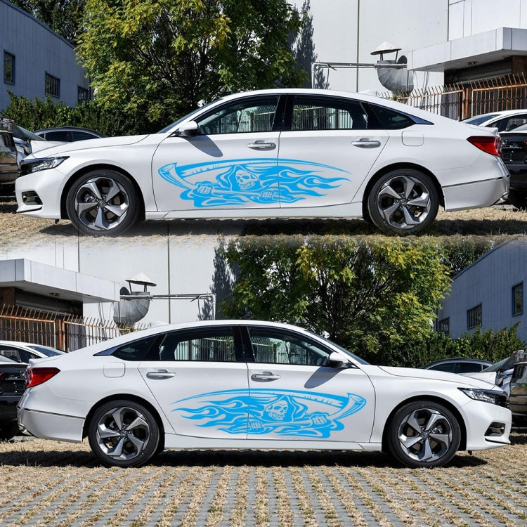 2 PCS/Set D-435 Grim Reaper Pattern Car Modified Decorative Sticker, D-435