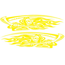 Load image into Gallery viewer, 2 PCS/Set D-435 Grim Reaper Pattern Car Modified Decorative Sticker, D-435