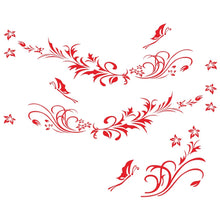Load image into Gallery viewer, D-462 Butterfly Loves Flowers Pattern Car Modified Decorative Sticker, D-462