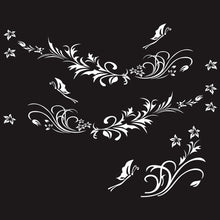 Load image into Gallery viewer, D-462 Butterfly Loves Flowers Pattern Car Modified Decorative Sticker, D-462