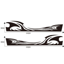 Load image into Gallery viewer, 2 PCS/Set D-467 Waves Pattern Car Modified Decorative Sticker, D-467