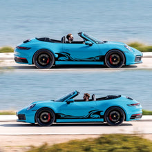 Load image into Gallery viewer, 2 PCS/Set D-467 Waves Pattern Car Modified Decorative Sticker, D-467