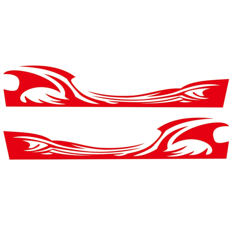 2 PCS/Set D-467 Waves Pattern Car Modified Decorative Sticker, D-467