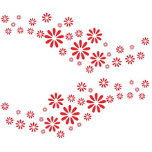 Load image into Gallery viewer, 2 PCS/Set D-483 Flower Pattern Car Modified Decorative Sticker, D-483