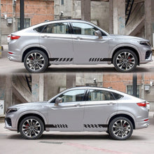 Load image into Gallery viewer, 2 PCS/Set D-487 Stripe Pattern Car Modified Decorative Sticker, D-487