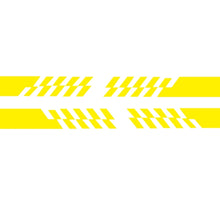 Load image into Gallery viewer, 2 PCS/Set D-487 Stripe Pattern Car Modified Decorative Sticker, D-487