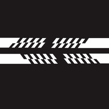 Load image into Gallery viewer, 2 PCS/Set D-487 Stripe Pattern Car Modified Decorative Sticker, D-487