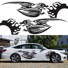 Load image into Gallery viewer, 2 PCS/Set D-489 Fire-breathing Dragon Pattern Car Modified Decorative Sticker, D-489
