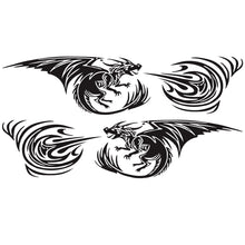 Load image into Gallery viewer, 2 PCS/Set D-498 Pterosaur Spitfire Pattern Car Modified Decorative Sticker, D-498