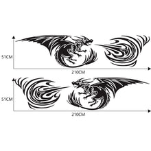 Load image into Gallery viewer, 2 PCS/Set D-498 Pterosaur Spitfire Pattern Car Modified Decorative Sticker, D-498