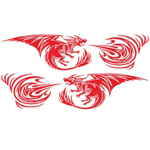 Load image into Gallery viewer, 2 PCS/Set D-498 Pterosaur Spitfire Pattern Car Modified Decorative Sticker, D-498