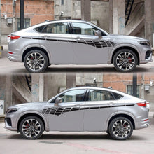 Load image into Gallery viewer, 2 PCS/Set D-501 Plaid Pattern Car Modified Decorative Sticker, D-501