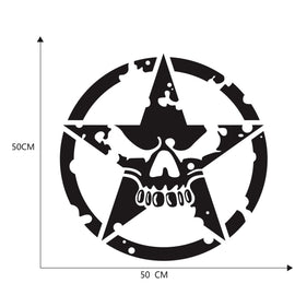 D-520 Star Pattern Car Modified Hood Decorative Sticker, D-520