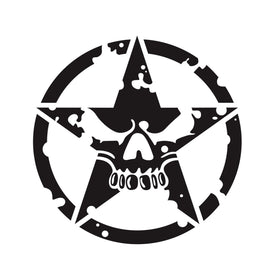 D-520 Star Pattern Car Modified Hood Decorative Sticker, D-520