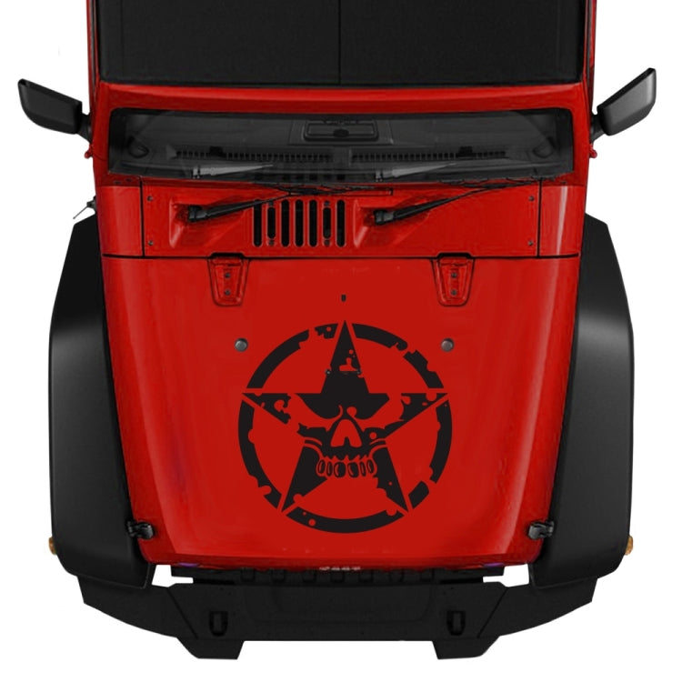 D-520 Star Pattern Car Modified Hood Decorative Sticker, D-520