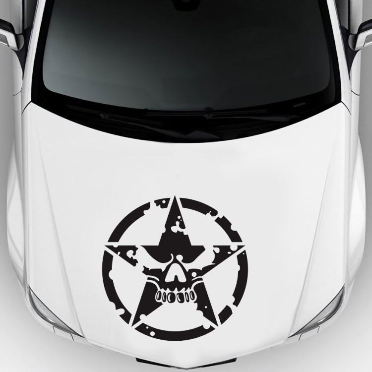 D-520 Star Pattern Car Modified Hood Decorative Sticker, D-520
