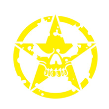 Load image into Gallery viewer, D-520 Star Pattern Car Modified Hood Decorative Sticker, D-520