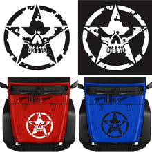 Load image into Gallery viewer, D-520 Star Pattern Car Modified Hood Decorative Sticker, D-520