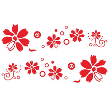 Load image into Gallery viewer, 2 PCS/Set D-510 Flowers Pattern Car Modified Decorative Sticker, D-510