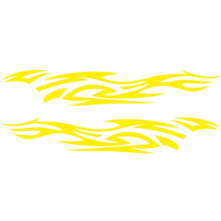 2 PCS/Set D-521 Fire Totem Pattern Car Modified Decorative Sticker, D-521