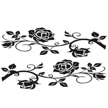 Load image into Gallery viewer, 2 PCS/Set D-545 Rose Pattern Car Modified Decorative Sticker, D-545