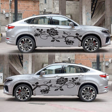 Load image into Gallery viewer, 2 PCS/Set D-545 Rose Pattern Car Modified Decorative Sticker, D-545