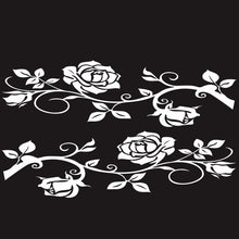 Load image into Gallery viewer, 2 PCS/Set D-545 Rose Pattern Car Modified Decorative Sticker, D-545