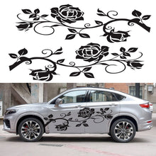 Load image into Gallery viewer, 2 PCS/Set D-545 Rose Pattern Car Modified Decorative Sticker, D-545
