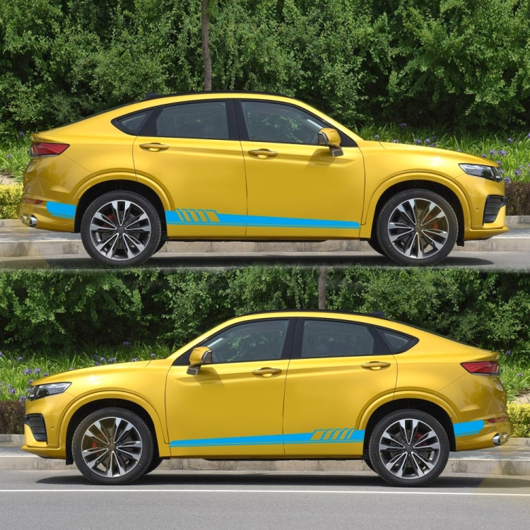 2 PCS/Set D-608 Stripe Pattern Car Modified Decorative Sticker, D-608