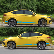 Load image into Gallery viewer, 2 PCS/Set D-608 Stripe Pattern Car Modified Decorative Sticker, D-608