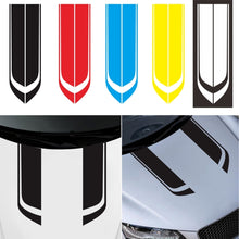 Load image into Gallery viewer, D-711 Stripe Pattern Car Modified Hood Decorative Sticker, D-711
