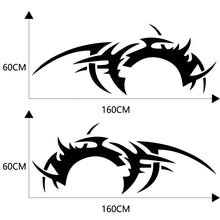 Load image into Gallery viewer, 2 PCS/Set D-719 Flame Hot Wheel Pattern Car Modified Decorative Sticker, D-719