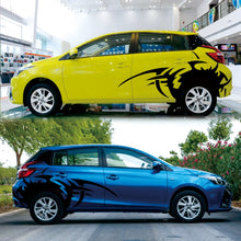 Load image into Gallery viewer, 2 PCS/Set D-719 Flame Hot Wheel Pattern Car Modified Decorative Sticker, D-719