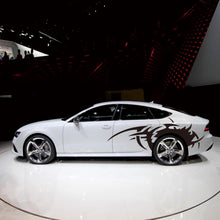 Load image into Gallery viewer, 2 PCS/Set D-719 Flame Hot Wheel Pattern Car Modified Decorative Sticker, D-719