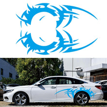 Load image into Gallery viewer, 2 PCS/Set D-719 Flame Hot Wheel Pattern Car Modified Decorative Sticker, D-719