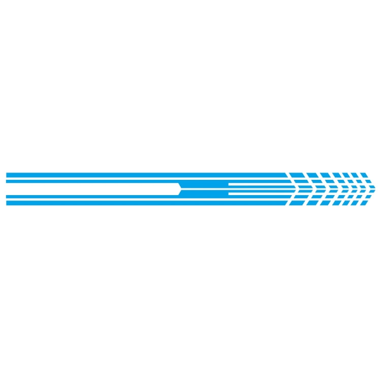 D-730 Stripe Pattern Car Modified Decorative Sticker, D-730
