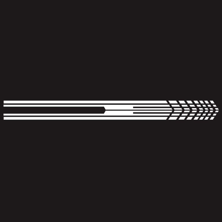 D-730 Stripe Pattern Car Modified Decorative Sticker, D-730