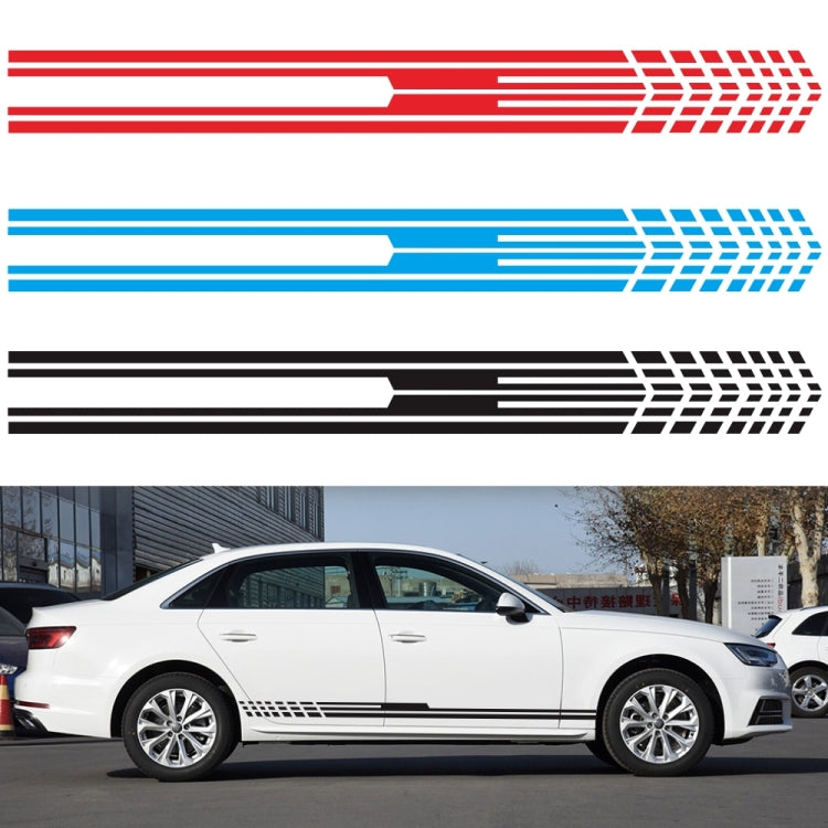 D-730 Stripe Pattern Car Modified Decorative Sticker, D-730